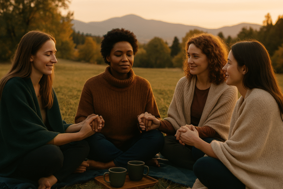 wellness retreat circle of friendship